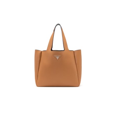 PRADA LARGE LEATHER TOTE BAG 1BG338  (32*27*14cm) 